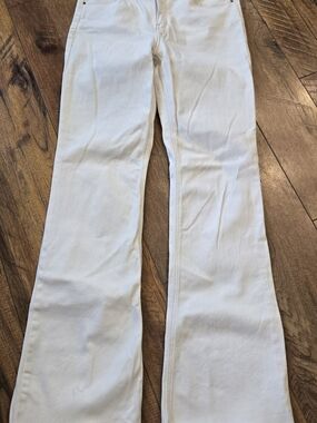 Sincerely Jules White Flare Jeans